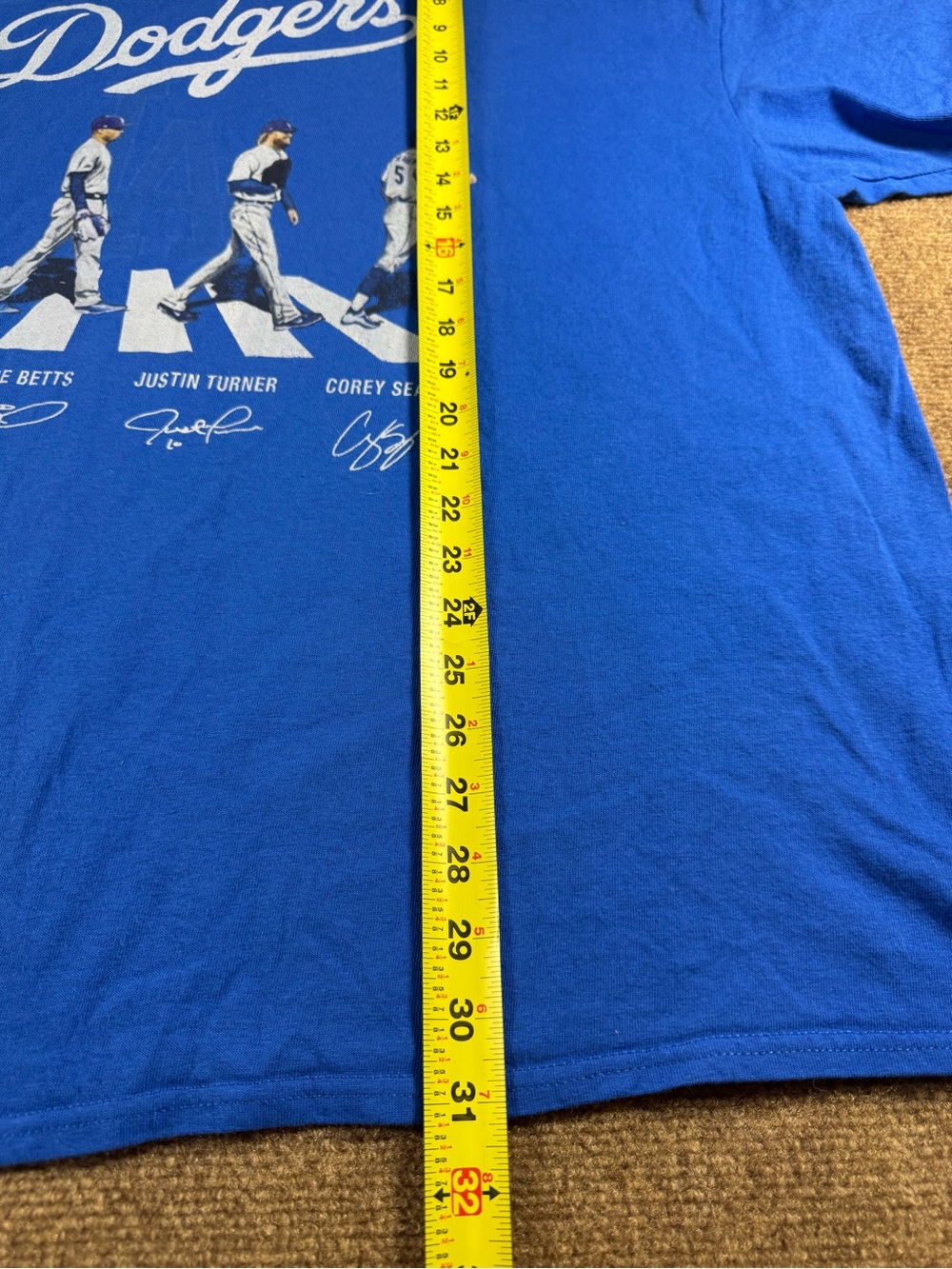 The Dodgers Abbey Road Los Angeles Dodgers Shirt 3XL 100% Cotton - Picture 5 of 9